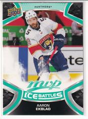 Aaron Ekblad [Ice Battles] #85 Hockey Cards 2021 Upper Deck MVP Prices