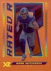 Aidan Hutchinson Football Cards 2022 Panini XR Rated R Prices