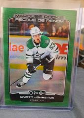 Wyatt Johnston [Rainbow Green] Hockey Cards 2022 O Pee Chee Prices