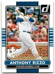 Anthony Rizzo [Gold Press Proof] #63 Baseball Cards 2015 Donruss Prices