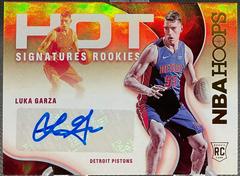 Luka Garza #HSR-LG Basketball Cards 2021 Panini Hoops Hot Signatures Rookies Prices