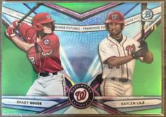 Brady House/Daylen Lile [Gold Refractor] #FF-9 Baseball Cards 2021 Bowman Draft Franchise Futures Prices