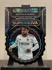 Weston McKennie [White Pulsar] #11 Soccer Cards 2022 Panini Obsidian Supernova Prices