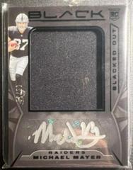 Michael Mayer [Royal] #SSRJ-23 Football Cards 2023 Panini Black Sizeable Signatures Rookie Jersey Prices