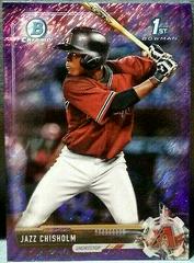 Jazz Chisholm [Purple Refractor] #BCP207 Baseball Cards 2017 Bowman Chrome Prospects Prices