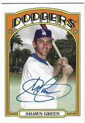 Shawn Green [Green] Baseball Cards 2023 Topps Archives 1972 Fan Favorites Autographs Prices