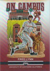Fred Lynn #11 Baseball Cards 2022 Panini Elite Extra Edition On Campus Prices