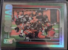 Cleveland Browns [End Zone] #S10 Football Cards 2022 Panini Score Squad Prices