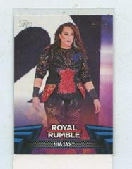 Nia Jax [Blue] Wrestling Cards 2018 Topps WWE Women's Division Royal Rumble Prices