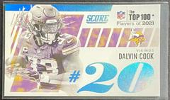 Dalvin Cook Football Cards 2022 Panini Score Top 100 Prices