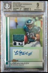 LeSean McCoy [Jersey Autograph Refractor] #95 Football Cards 2009 Topps Finest Prices