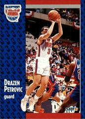 Drazen Petrovic Basketball Cards 1991 Fleer Prices