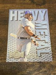 mike piazza #6 Baseball Cards 1996 Metal Universe Heavy Prices