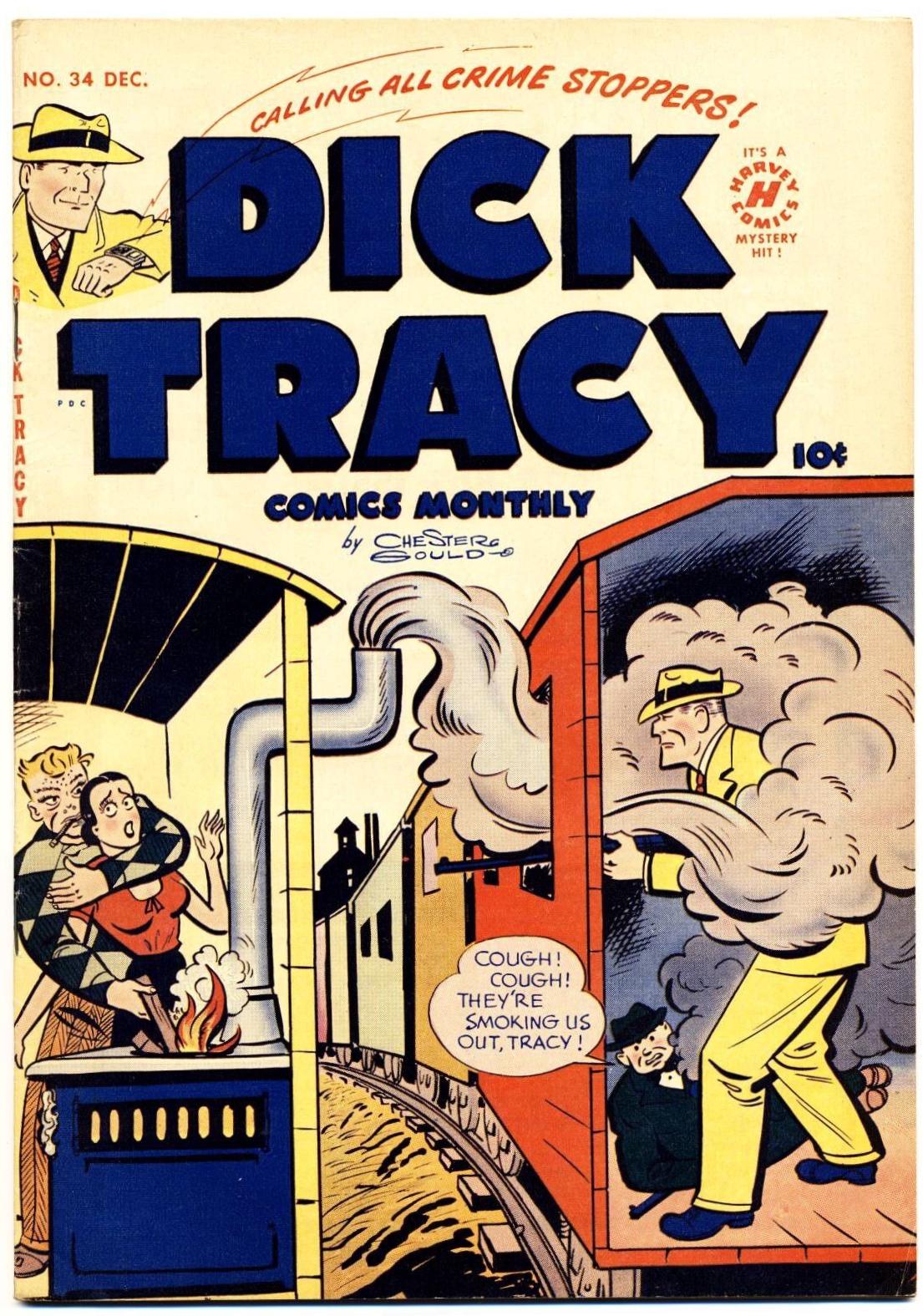 Dick Tracy #34 (1950) Comic Books Dick Tracy