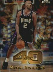 Mitch Richmond [Refractor] #T27 Basketball Cards 1997 Topps Chrome Topps 40 Prices