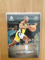 Bennedict Mathurin #137 Basketball Cards 2022 Panini Chronicles Prices