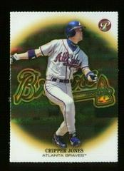 Chipper Jones [Refractor] #72 Baseball Cards 2002 Topps Pristine Prices