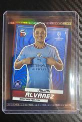 Julian Alvarez [Mystic] #9 Soccer Cards 2022 Topps UEFA Superstars Prices
