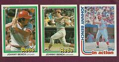 Johnny Bench #182 Baseball Cards 1981 Donruss Prices