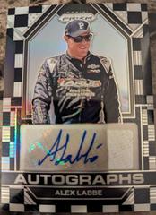 Alex Labbe [Checkered Flag] #39 Racing Cards 2023 Panini Prizm NASCAR Autograph Prices