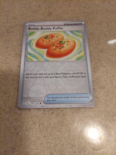 Buddy-Buddy Poffin [Reverse Holo] #144 Pokemon Temporal Forces