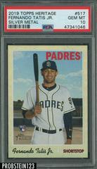 Fernando Tatis Jr. [Silver Metal] #517 Baseball Cards 2019 Topps Heritage Prices