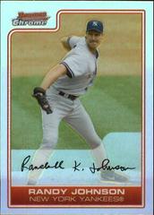 Randy Johnson [Refractor] #162 Baseball Cards 2006 Bowman Chrome Prices