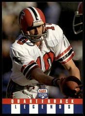 Steve Bartkowski Football Cards 1991 Quarterback Legends Prices