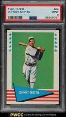 Johnny Mostil #64 Baseball Cards 1961 Fleer Prices