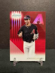 Jordan Lawlar [Red] #ST-JL Baseball Cards 2022 Bowman Sterling Tek Prices