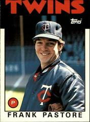Frank Pastore #85T Baseball Cards 1986 Topps Traded Prices