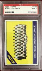 Athletics Team #492 Baseball Cards 1966 Topps Prices