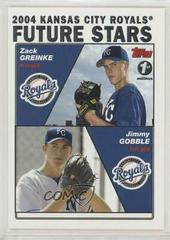 Jimmy Gobble, Zack Greinke #330 Baseball Cards 2004 Topps Prices