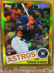 Yordan Alvarez [Gold Refractor] #85TC-4 Baseball Cards 2020 Topps Chrome 1985 Prices