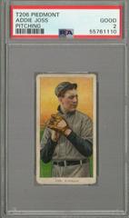 Addie Joss [Pitching] Baseball Cards 1909 T206 Piedmont 350 Prices