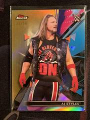 AJ Styles [Gold] Wrestling Cards 2021 Topps Finest WWE Prices