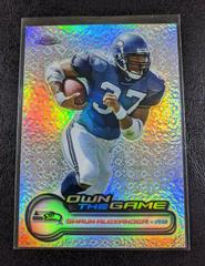 Shaun Alexander [Refractor] Football Cards 2006 Topps Chrome Own the Game Prices