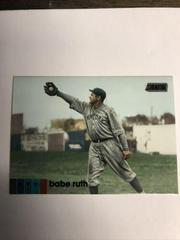 Babe Ruth [Black Foil] #3 Baseball Cards 2020 Stadium Club Prices