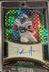 Frank Gore [Green Prizm Die-Cut] Football Cards 2020 Panini Select Signatures Prices
