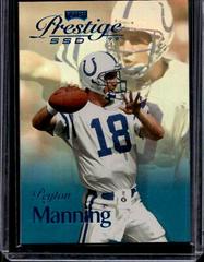 Peyton Manning [Spectrum Blue] #B152 Football Cards 1999 Playoff Prestige Ssd Prices