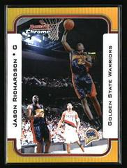 Jason Richardson Chrome Gold Refractor Basketball Cards 2003 Bowman Prices