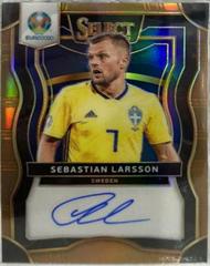 Sebastian Larsson Soccer Cards 2020 Panini Select UEFA Euro Signatures Prices
