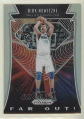 Dirk Nowitzki [Silver Prizm] #14 Basketball Cards 2019 Panini Prizm Far Out Prices