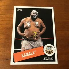 Kamala Wrestling Cards 2015 Topps Heritage WWE Prices