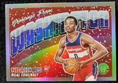 Bilal Coulibaly [Winter Holo] #9 Basketball Cards 2023 Panini Hoops Rookie Greetings Prices