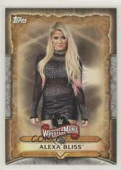 Alexa Bliss #WM-3 Wrestling Cards 2020 Topps WWE Road to WrestleMania Roster Prices