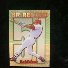 Mark McGwire [#51] #220 Baseball Cards 1999 Topps Home Run Record Prices