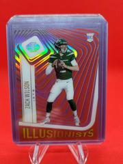 Zach Wilson [Red] Football Cards 2021 Panini Illusions Illusionists Prices