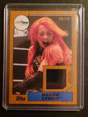 Becky Lynch [Gold] #R-BK Wrestling Cards 2017 Topps WWE Heritage Shirt Relics Prices