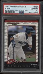 Ichiro Suzuki [Baseball's Best Gold] #195 Baseball Cards 2001 Donruss Prices